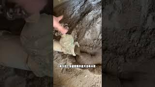 被泥沙堵住的管道，疏通的那一刻简直太舒服了#科普 #知识 #冷知识