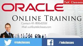 ORACLE DBA online training | ORACLE DBA tutorials for beginers