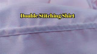 Shirt Side Stitching/Double sided shirt stitching/How to stitching double sided shirt