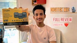 Digitek (DWM 101 Wireless Mic) Review & Unboxing Video || Vicky Pandey Vlogs ||