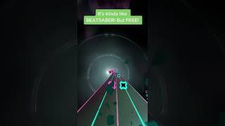 FREE GAME ON THE QUEST 2! It’s like BEATSABER but FREE! #quest2 #oculusquest2 #shorts