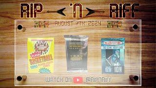 Opening Packs of Football & BasketballCards | Rip ‘N Riff