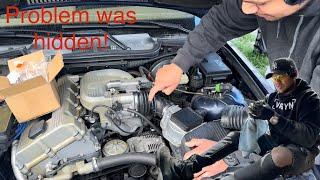 Troubleshooting E36 Idling Issue(s)… (spark plugs & intake hose) M42b18