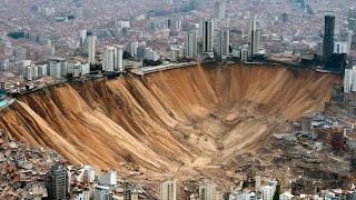 2 minutes ago! Massive landslides and mudflows wipe out Chinese town! Search for missing
