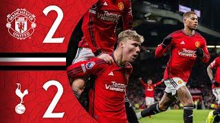 Man Utd 2-2 Tottenham | Highlights