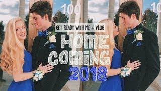 homecoming 2018 grwm + vlog