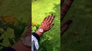 Stain of our Organic henna cone️ contact 8075800153 for orders  #youtube #henna #instagram
