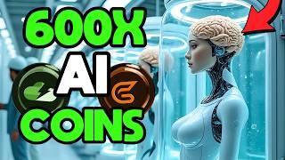 TOP 10 AI CRYPTO ALTCOINS TO 25X-600X BY 2025 (BULL RUN EXPLOSION!)