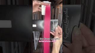 DOUBLE DRAWN let me tell you WHY I LOVE these @GreatLengthsUSA  Fashion Colored Tape Ins!!