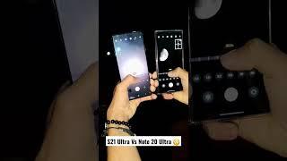 S21 Ultra Vs Note 20 Ultra Zoom Test  #shorts
