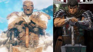 BERSERK GUTS STATUE IN VALHEIM (A tribute to Kentaro Miura)