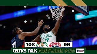 POSTGAME POD: C's come up clutch when it matters to beat Wizards in NBA Cup play