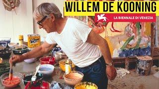 WILLEM DE KOONING AMAZING PAINTINGS ARRIVE IN VENICE ITALY