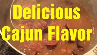 Red Beans  Rice  And Sausage, Cajun Style, Tutorial