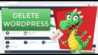 How to Uninstall Wordpress Manually Delete Wordpress Site Files and Database in Cpanel