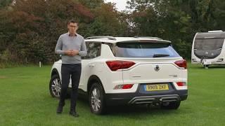 SsangYong Korando tow car test