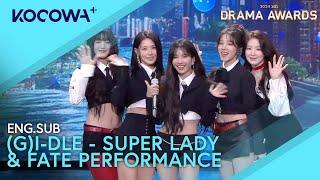 (G)I-DLE - Super Lady + Fate Performance | 2024 SBS Drama Awards EP2 | KOCOWA+