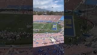 Today there was a new record low attendance at the Rose Bowl of 27,143