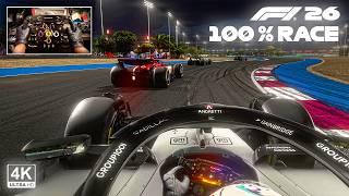 Cadillac Andretti F1 Team | Kevin Magnussen - F1 26 MOD Qatar GP 100% Race | Steering Wheel Gameplay