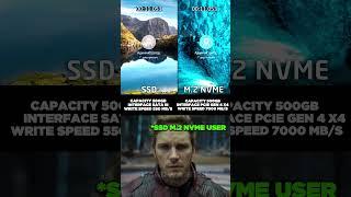 SSD SATA VS SSD M.2 NVME #pcgaming #pc #graphicscard #gpu #gaming #comparison