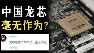 网友：龙芯20年毫无作为，真实的中国龙芯芯片到底怎么样？