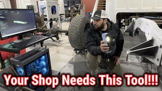 Every Automotive Fab Shop Needs This Tool! Einstar Shining 3D scanner