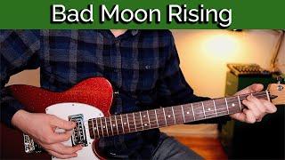 Bad Moon Rising - CCR Guitar Cover (Creedence Clearwater Revival)