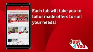 Vodacom Self Service | Just 4 You Offers on the My Vodacom App