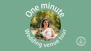 1 minute tour...Rustic barn wedding venue in Somerset