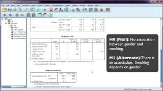 Chi-squared test and interpretation using SPSS (assumptions violated)