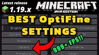 Minecraft Java 1.19 Best Optimal OptiFine Settings for More FPS Boost Performance Settings