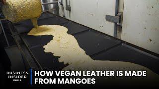 How Vegan Leather Is Made From Mangoes | World Wide Waste