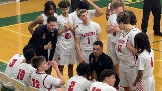 Starting Lineups - Woodbridge vs St Joseph’s - EB JV Boys Tourney Championship - February 22, 2025