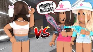 DESTROYING Preppy TEAMERS In MM2 (Murder Mystery 2)