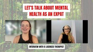 Talking About Mental Health As An Expat | WIth Crystal Perdue