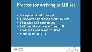 1/22/2020 -  Leading Health Indicators for Healthy People 2030 Webinar