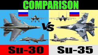 Su-30 vs Su-35: comparison | Su-35 vs Su-30: Which Would Win?