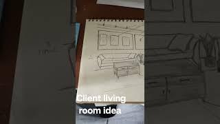 client living room idea #tayyababid #tayyab Abid #enliven. spaces #enliven