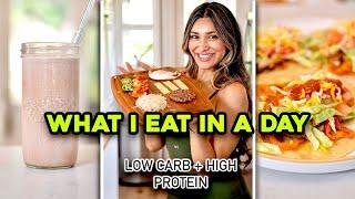 What I Eat To Lose Weight and Fat! Low Carb, High Protein and Healthy Meals