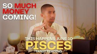 PISCES  SO MUCH MONEY COMING TOWARDS YOU! JUNE TAROT CARD READING