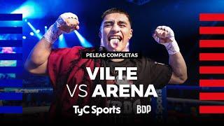 Silio Vilte vs. Jonathan Joel Arena - Boxeo de Primera - TyC Sports