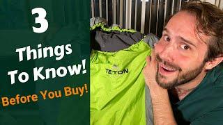 Teton +20F TrailHead Sleeping Bag Review - Backcountry Forward