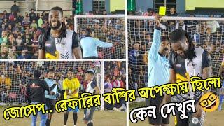 জোসেপ.. রেফারির বাঁশির অপেক্ষায় ছিলো... যেই বাঁশি দিলো... সেই দৌড়ে গেলো..