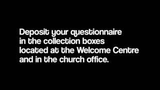 Sept. 25 - Hand in your questionnaires!