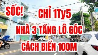 ️CHỈ 1Ty5 CĂN NHÀ 3 TẦNG LÔ GÓC BÊN CẠNH CHỢ   CÁCH BIỂN Nha Trang CHỈ 100M| Nhà Đất Nha Trang