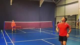 Badminton Backhand Trick Shot