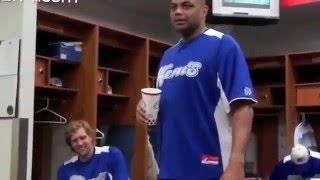 Charles Barkley playing 18 year old Dirk Novistski