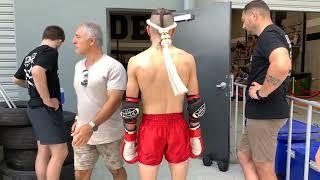 Brendan Vaughan - My Fifth Muay Thai Fight - Full Thai Rules - Padded - Loss