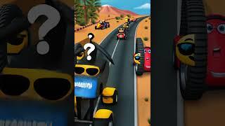 Adorable Bollards vs  Brave Tiny Cars  Who Wins #beamngdrive #beamngshorts #shorts