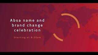 Absa name and brand change celebration